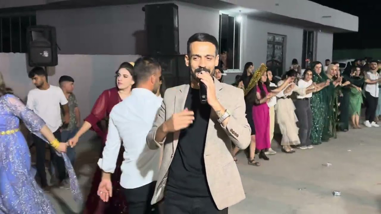 İbrahim çayş Silibi aşireti düğünü ( Ozan Ahmet Silopi ) Bablekan oyunu part 3 )