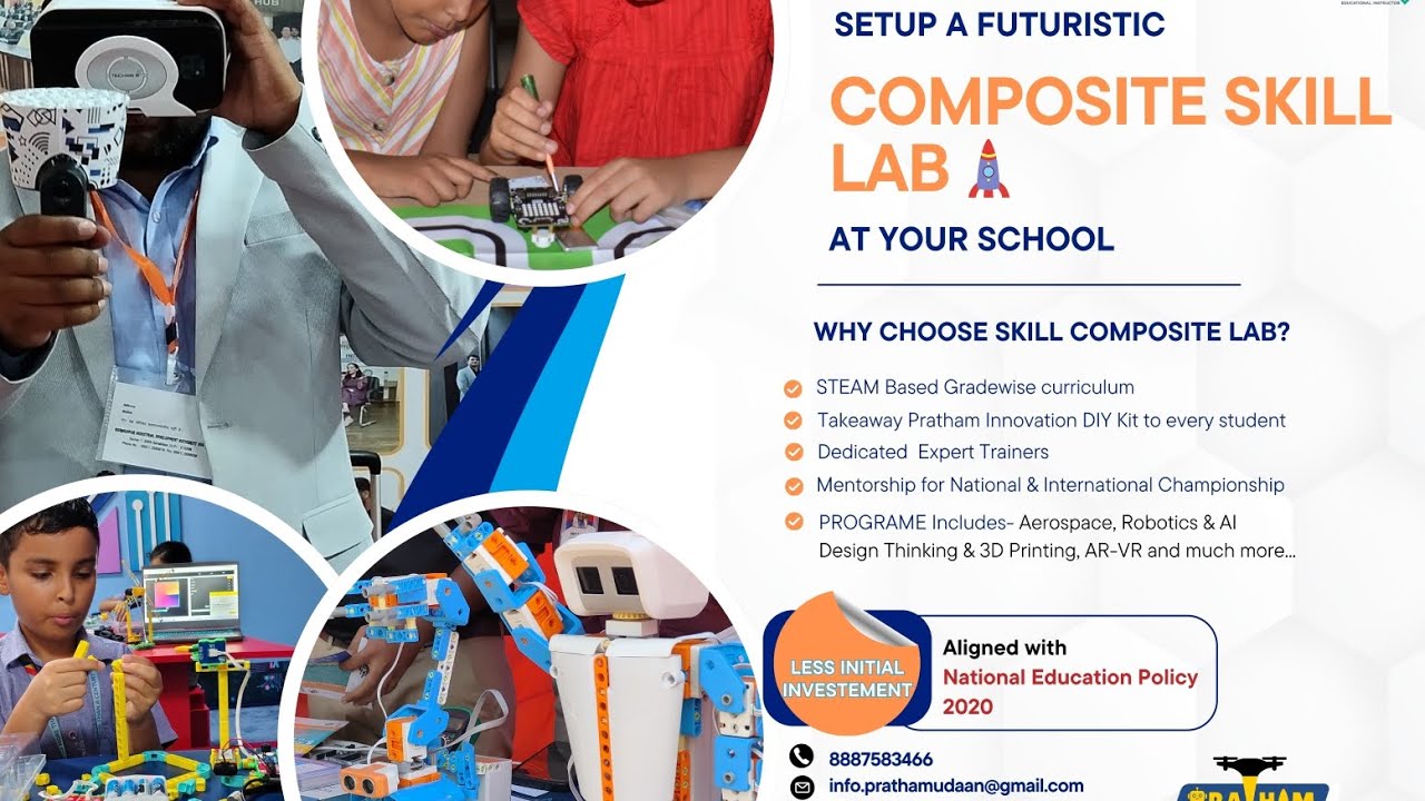 STEAM Composite Skill Labs || Experiential Learning Ecosystem🚀#NEP20 #NCF-SE #CBSE #ICSE #cambridge