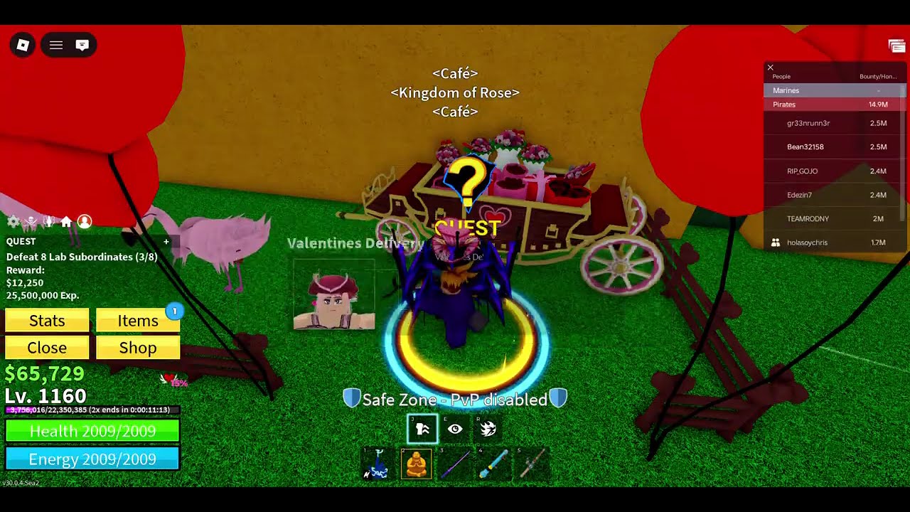 just chillin in blox fruits