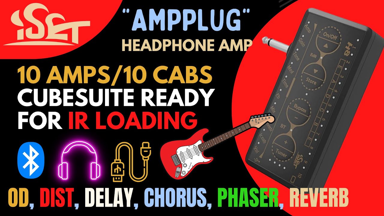 iSet H8 AmpPlug Headphone Amp | Portable, IR capable tones at a crazy low price.