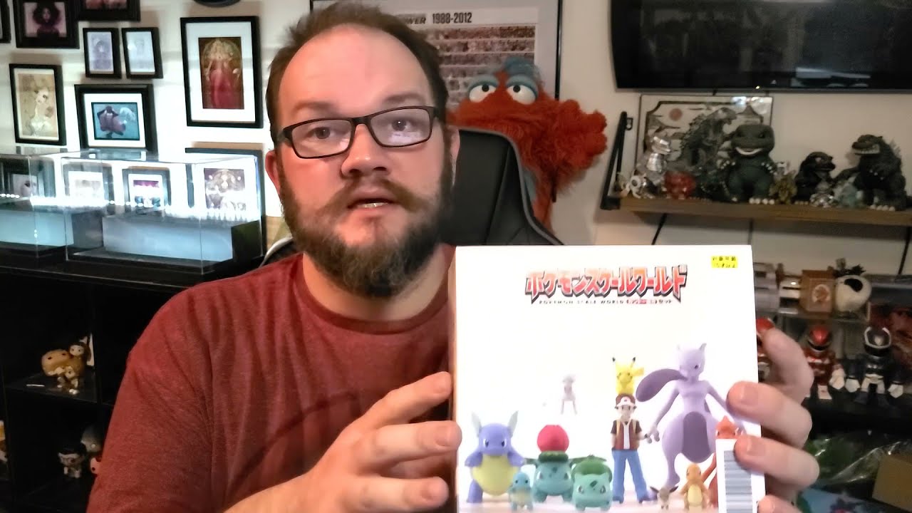 Pokemon Scale World Kanto unboxing part 1