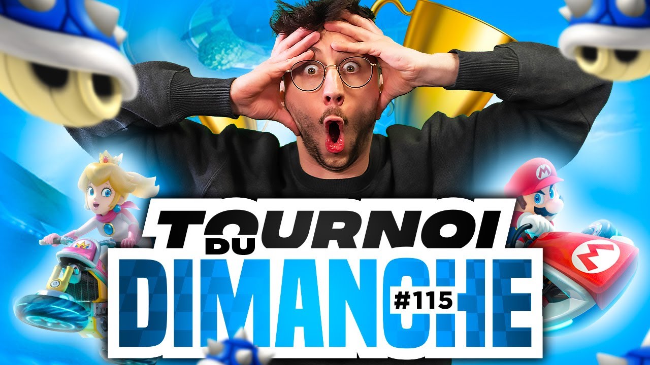 Vais-je atteindre l'objectif ? - Tournoi Mario Kart du Dimanche #115 - PONCE REPLAY 28/08/2022