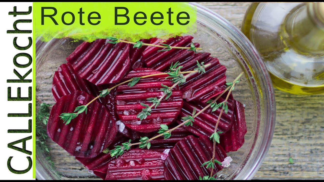 Rote Bete aus dem Backofen - Bester Geschmack und Farbe - Rezept