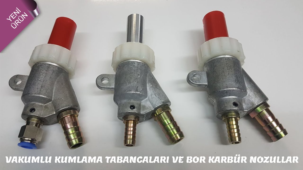Vakumlu Kumlama Tabancaları