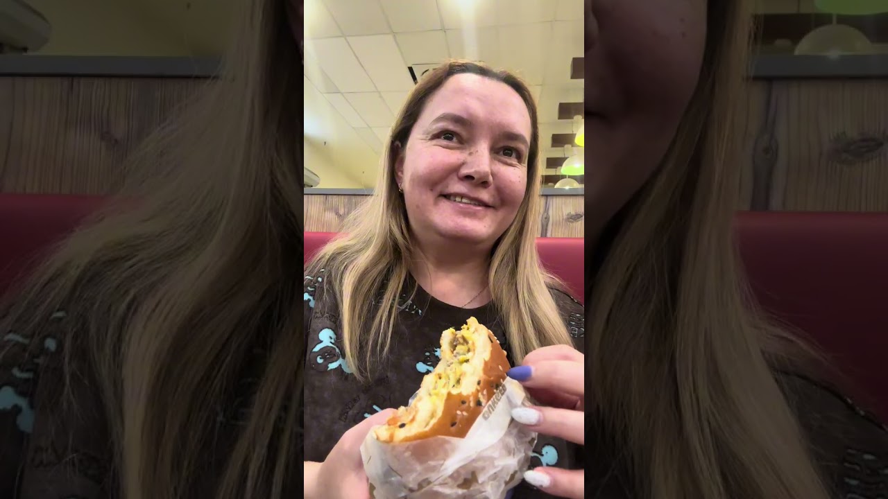 Бургер Кинг, баскет из Ростикса#mukbang#еда #фастфуд 