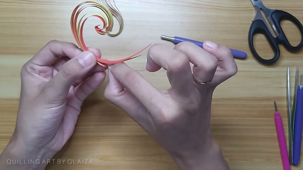 Paper Quilling Swirls Tutorial | Basic