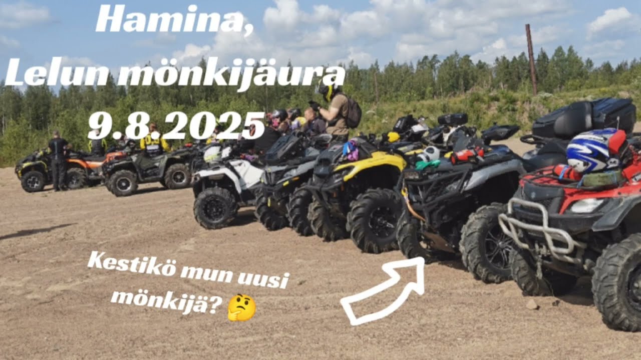 Hamina, Lelun mönkijäura 9.8.2025