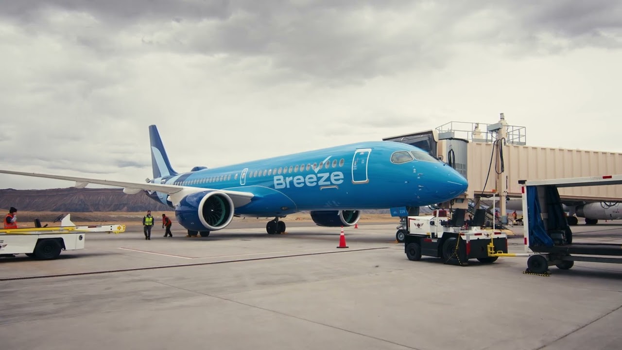 Breeze Airways announces two new flights from Grand Junction Regional Airport.