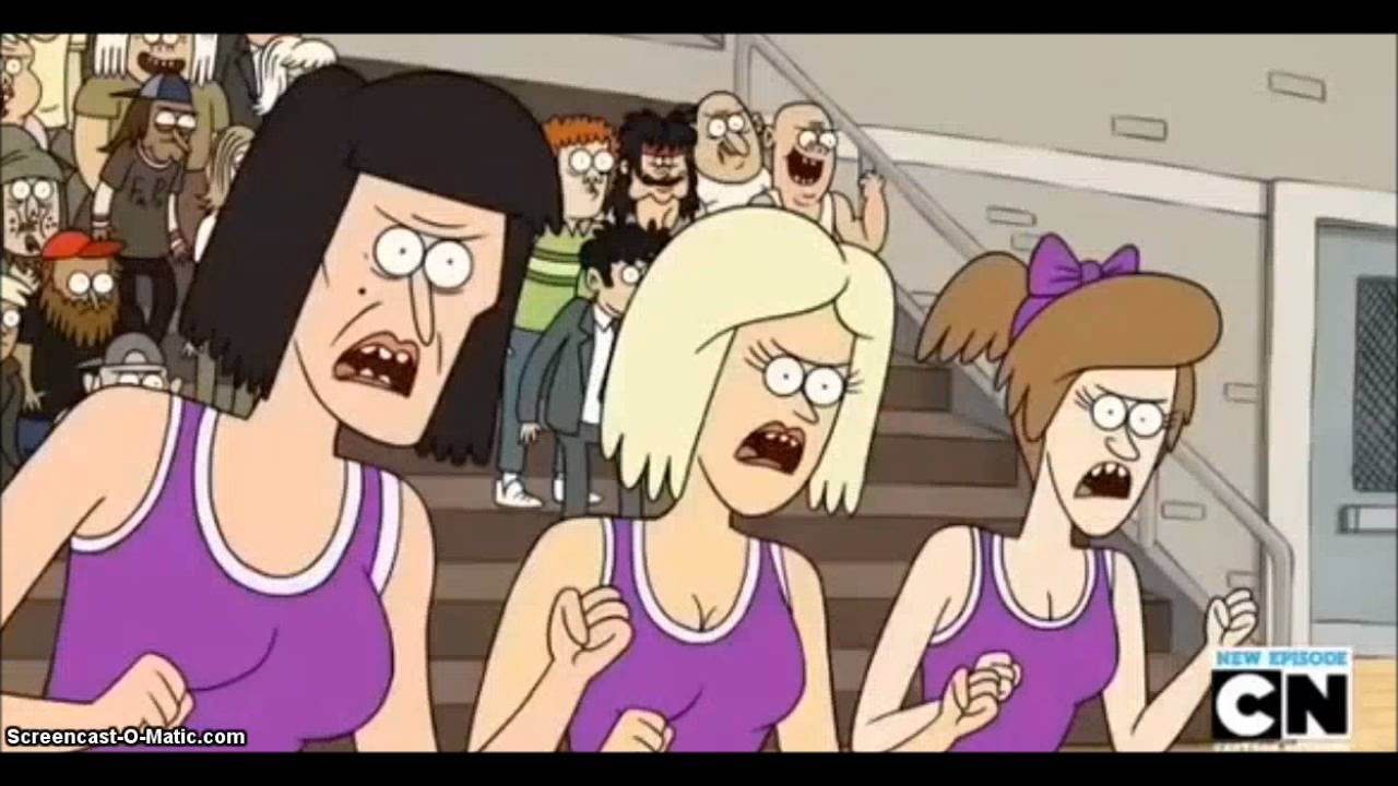 Mordecai x Cj - Who's that girl? - Regular Show