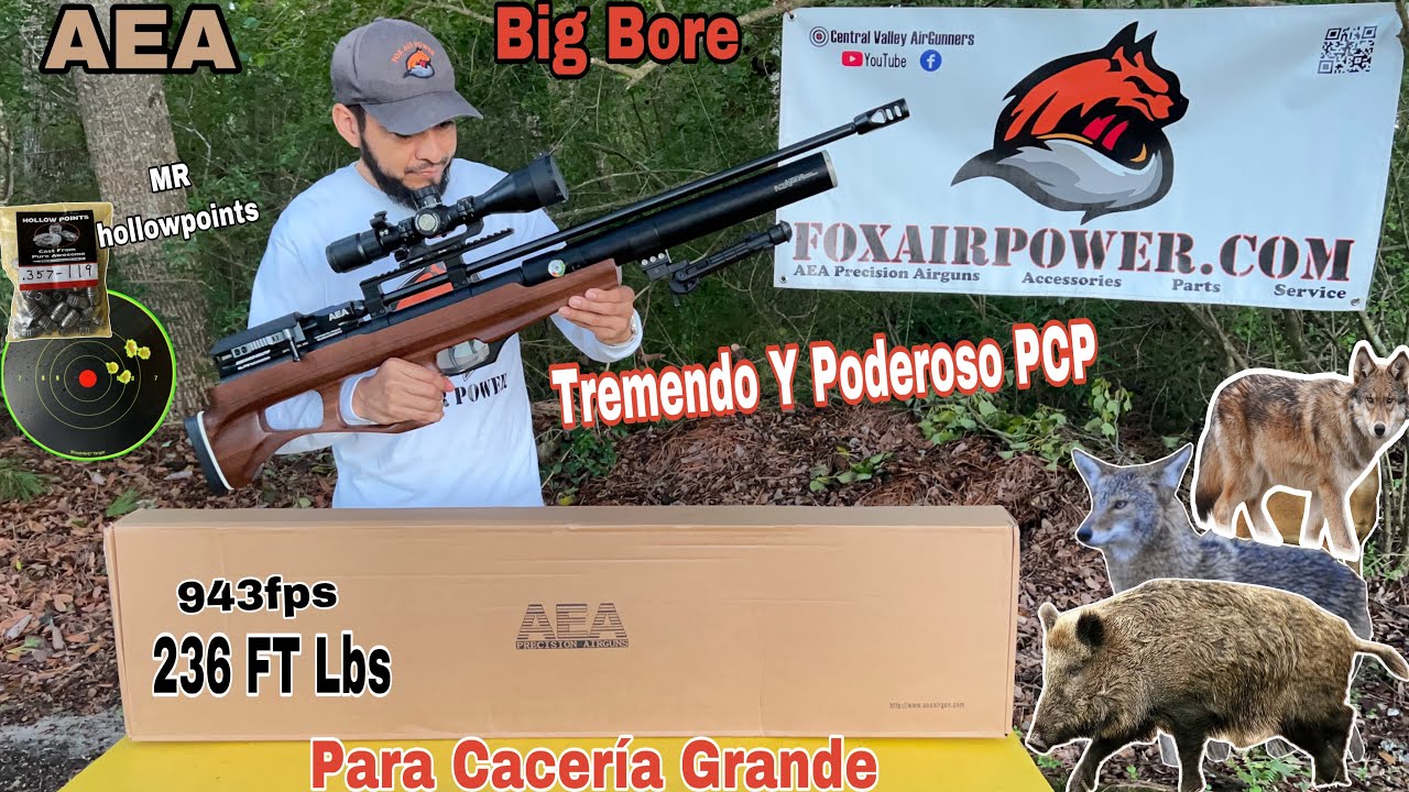 AEA Challenger Elite .35 Regulado BigBore (Unboxing & Review)Monstruo De PCP #pcpairrifle
