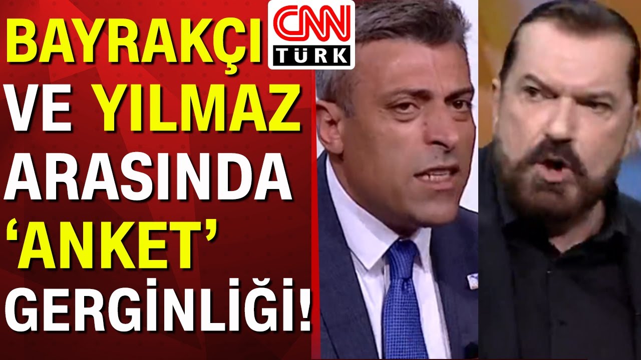 CNN Türk Masası stüdyosunda gerginlik! Hakan Bayrakçı ve Öztürk Yılmaz arasında ipler gerildi!