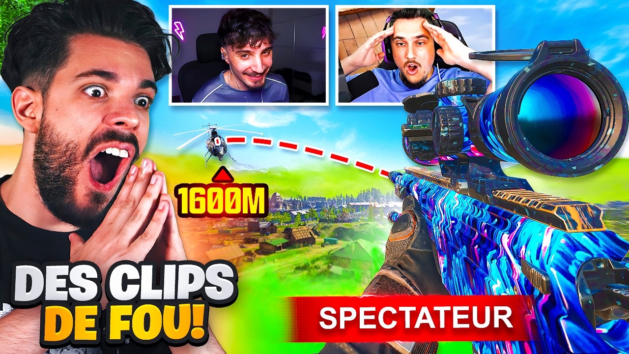 J'ANALYSE LES MOVES DE STREAMEURS FR sur WARZONE #1