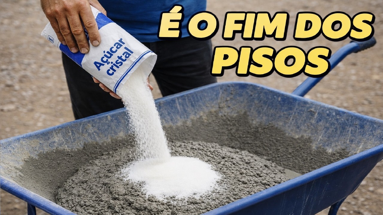 Morria e não sabia: É só misturar ARGAMASSA e AÇÚCAR isso VAI VIRAR FEBRE NA CONTRUÇÃO CIVIL!