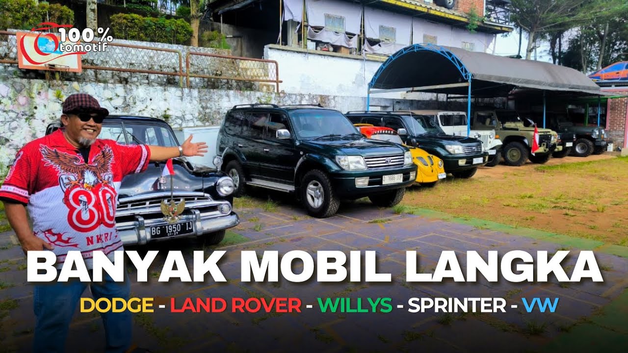 Intip Mobil Bekas Langka yang DIjual Kampung Jeep|100% Otomotif