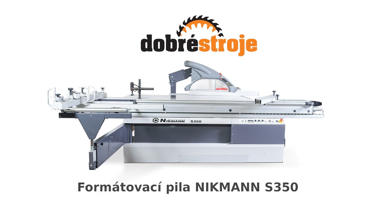 Formátovací pila NIKMANN S350  | DOBRE STROJE s.r.o.