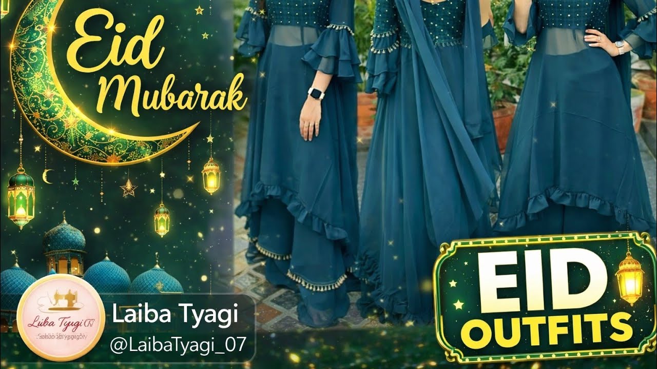🌙 Eid Outfit Ideas for Girls | Festive & Party Wear Eid Look ✨