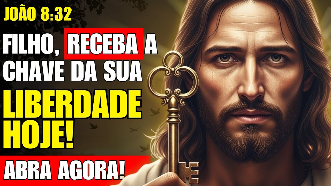 JESUS DIZ: FILHO, A VERDADE HOJE VAI LIBERTAR SEU CORAÇÃO ✨