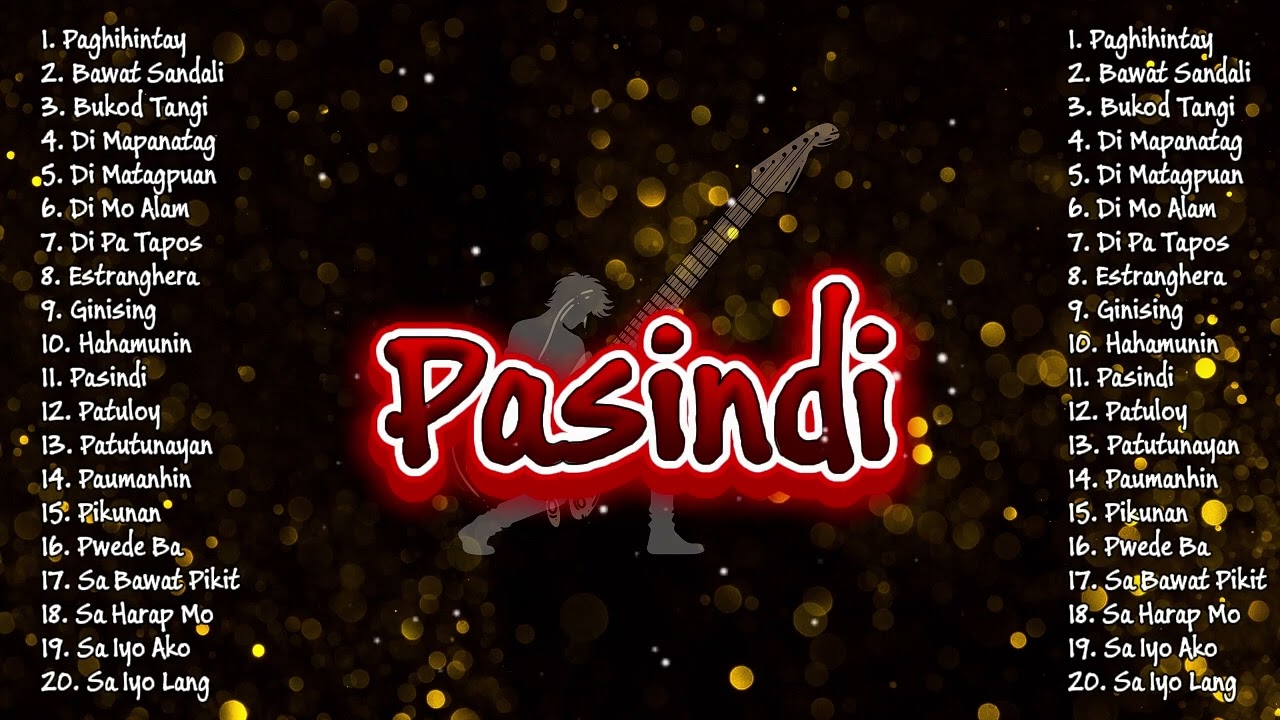 PASINDI - ROCK PINOY VIBES| NEW ROCK PLAYLIST