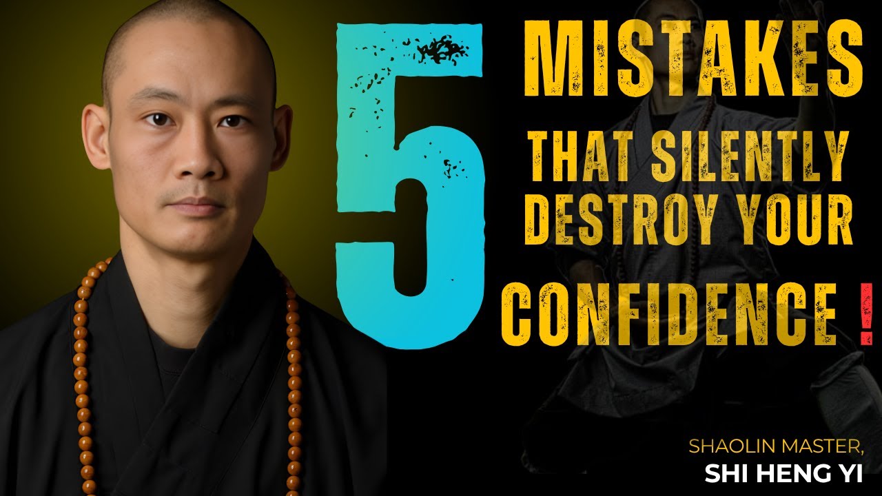 5 MISTAKES THAT SILENTLY DESTROY YOUR CONFIDENCE by Shi Heng Yi #intentionmatters