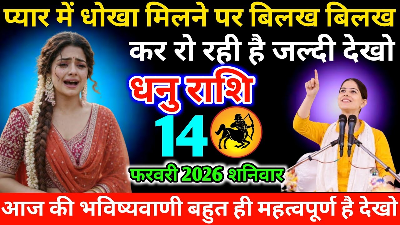 #धनुराशि प्यार में धोखा मिलने पर बिलख बिलख कर रो रही है जल्दी देखो 11 फरवरी 2026 बुधवार
