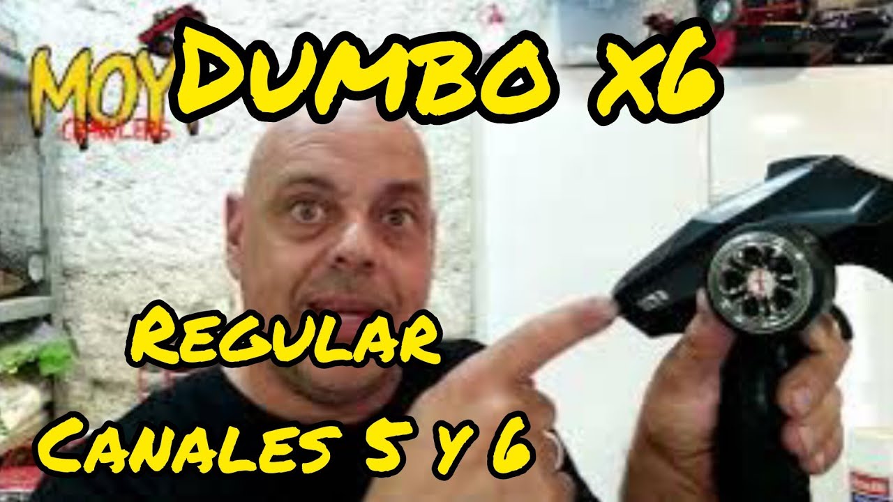 Regular canales 3 y 4 en Dumbo x6