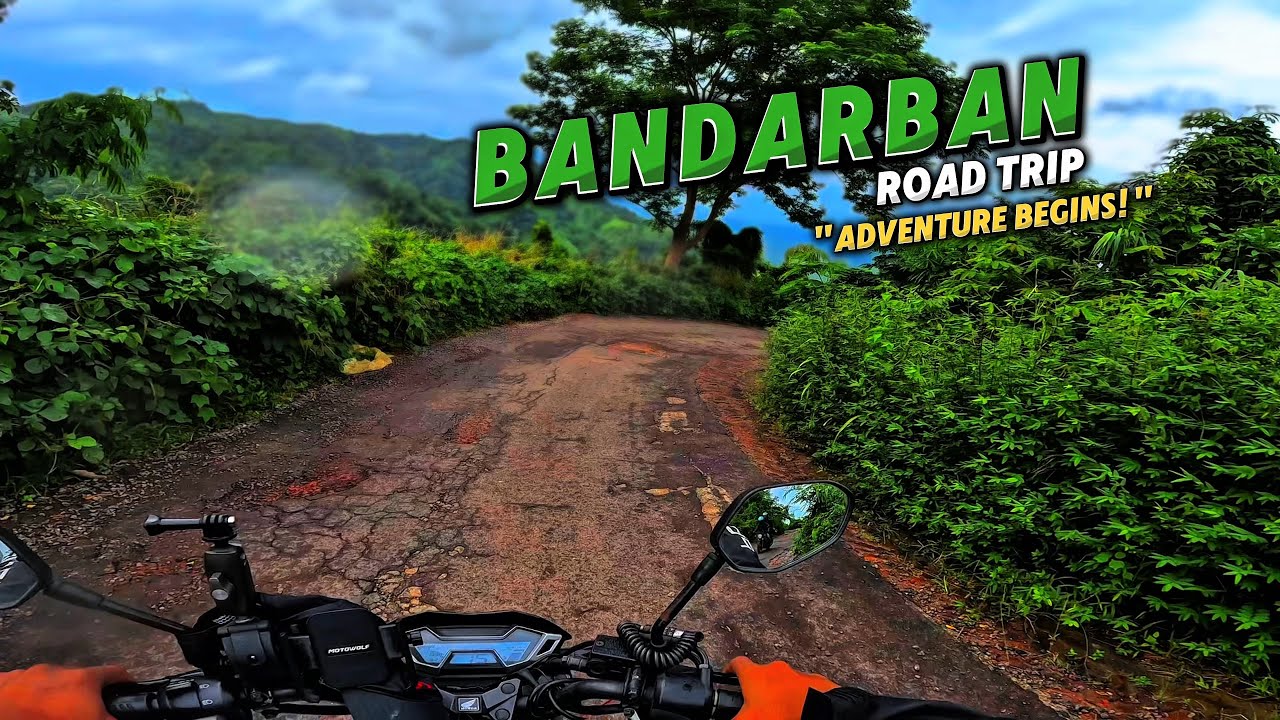 Dhaka to Bandarban Bike Ride 🇧🇩 | Part 1 | The Most Scenic Road Trip in Bangladesh 🏍️🌄