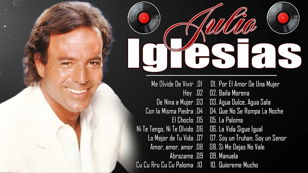 Julio Iglesias Grandes Exitos - Letra Supa Romantica - Las Mejores Canciones De Julio Iglesias