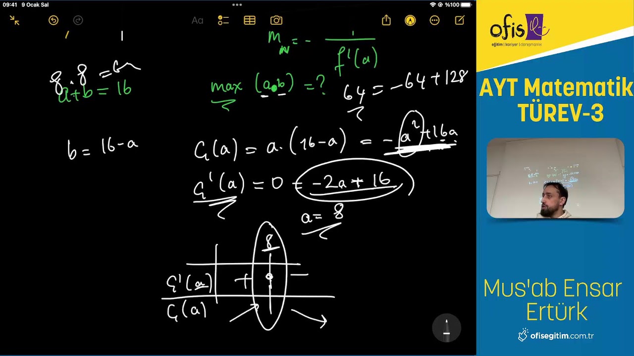 AYT Matematik - Türev 3