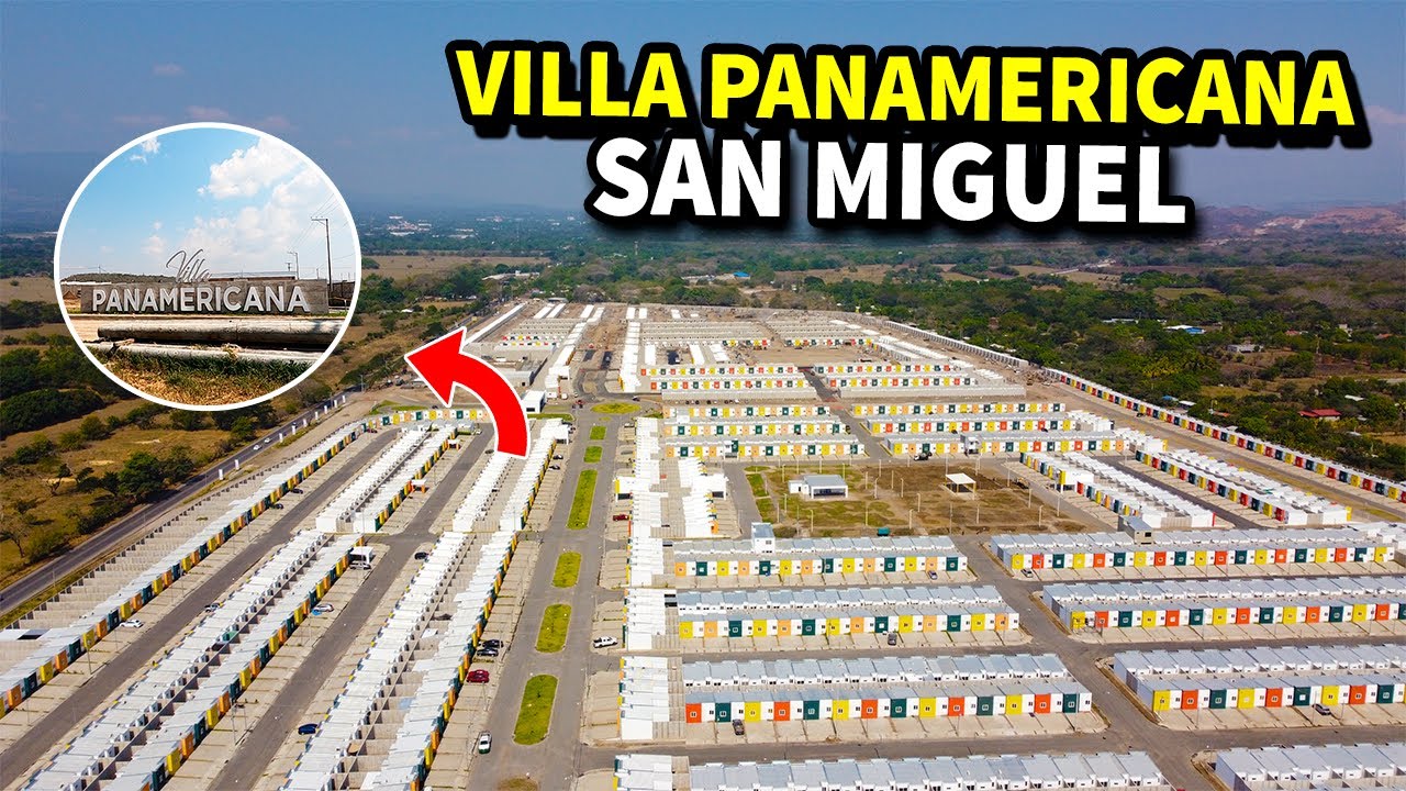 Asi es la NUEVA RESIDENCIAL VILLA PANAMERICANA en SAN MIGUEL El Salvador
