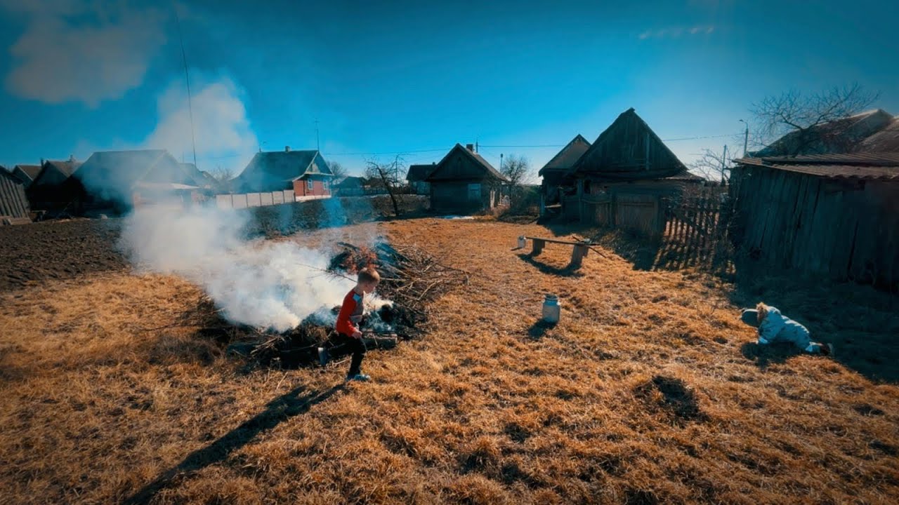 Продолжаем убирать участок. Учимся новому. Что будем сажать?