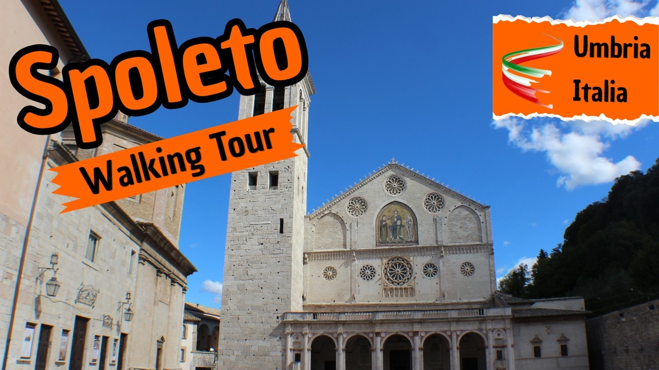 Spoleto Walking Tour 🏰 | Alla Scoperta della Rocca Albornoziana e dei Borghi Medievali Umbri 🌄