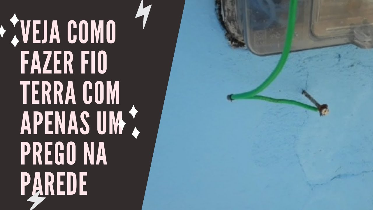Veja como e facel fazer aterramento (fio terra)com apenas um prego na parede 🤦‍♂️🤦‍♂️🤦‍♂️🤦‍♂️🤦‍♂️