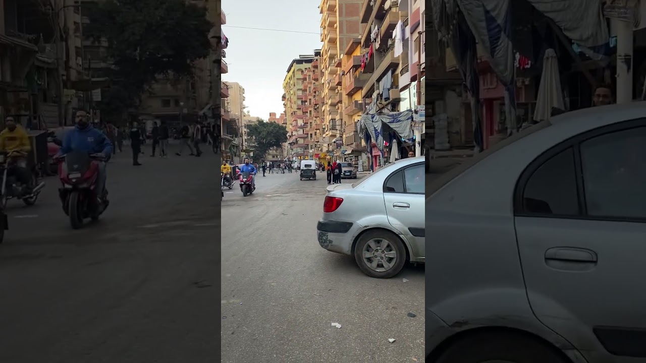 На улицах города Танта в Египте.