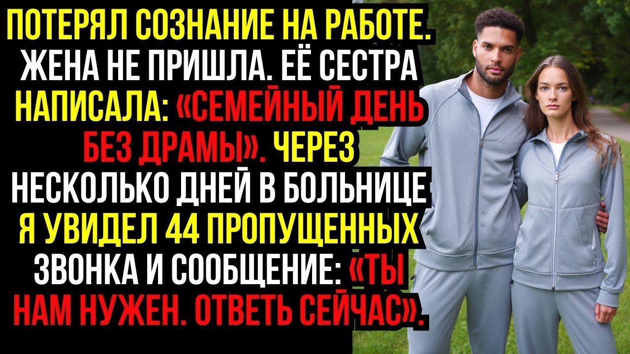 Потерял сознание на работе. Жена не пришла. Её сестра написала- «Семейный день без драмы». Через...