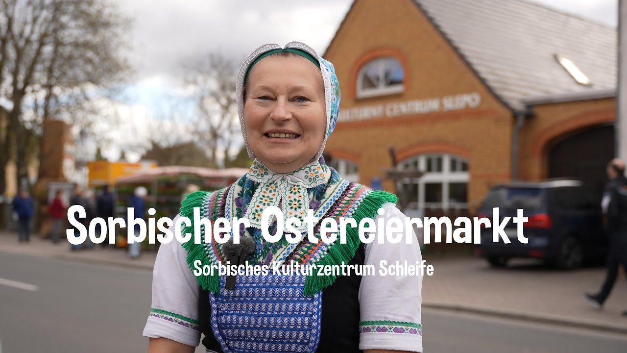 Sorbischer Ostereiermarkt Schleife 🌷 Zu Besuch im Sorbischen Kulturzentrum