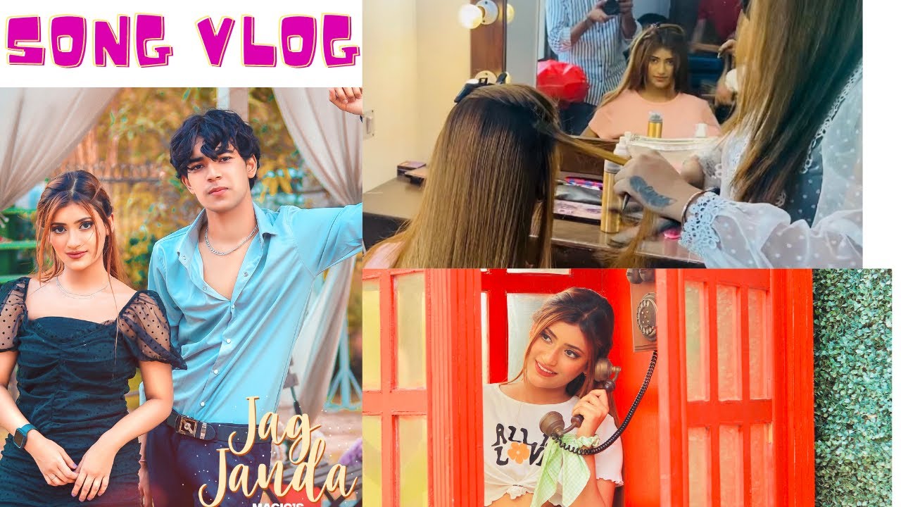 My First Official Song Vlog | Bts | Jag Janda | SAMREEN ALI VLOGS