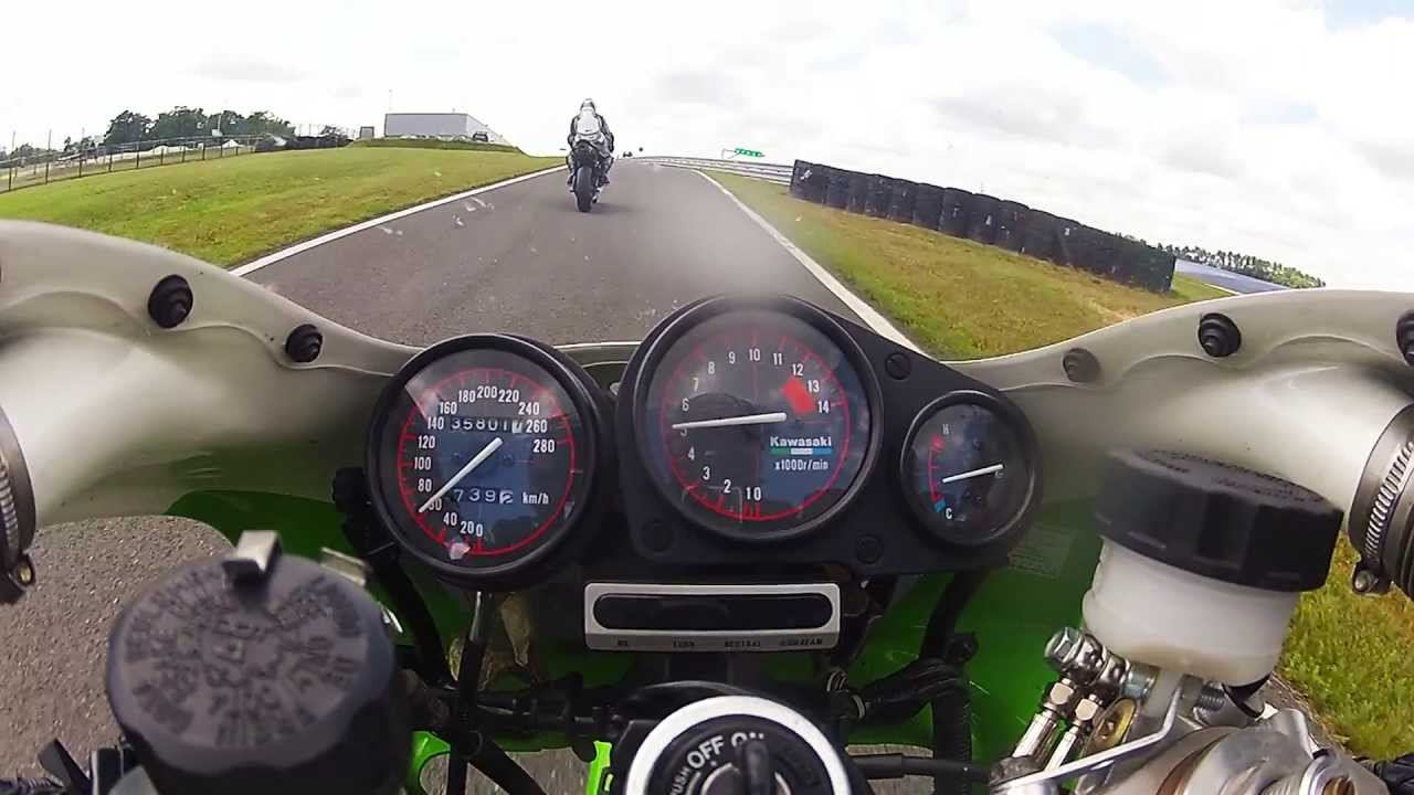 Roulage 15 Juin en moyen en Kawasaki ZXR750 J1 de 1991