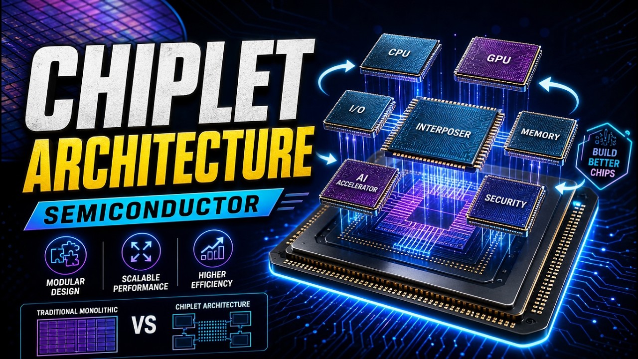 Chiplet Architecture in Semiconductors (9 Minutes)