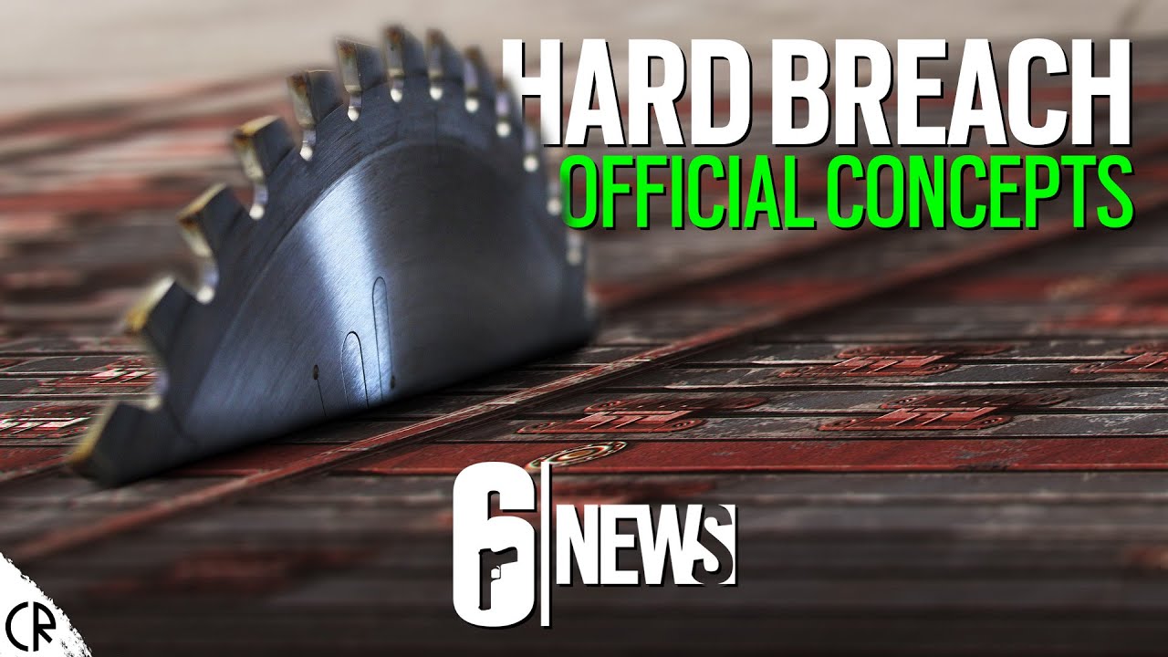 Hard Breach Official Concepts - Circular Saw - 6News - Rainbow Six Siege