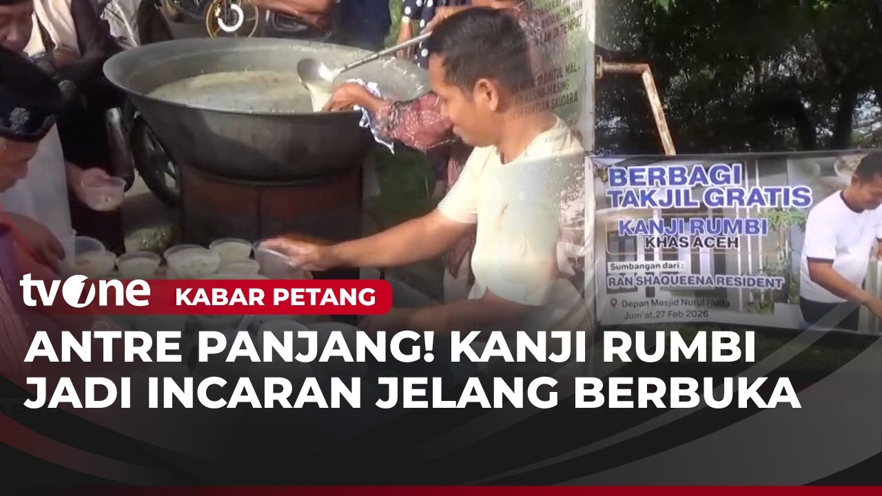 Bubur Kanji Rumbi Khas Aceh Diserbu Warga | Kabar Petang