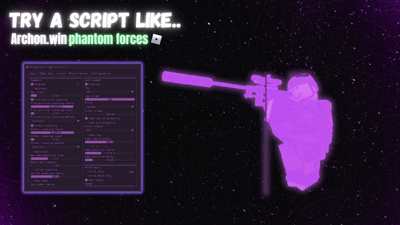 Phantom Forces Script PASTEBIN (Free, Keyless, Aimbot)