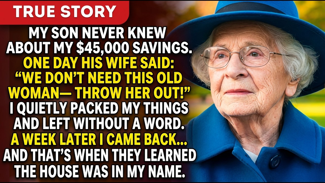 My Son Didn’t Know About My $45,000 a Month Salary. His Wife Said: “We Don’t Need This Old…”