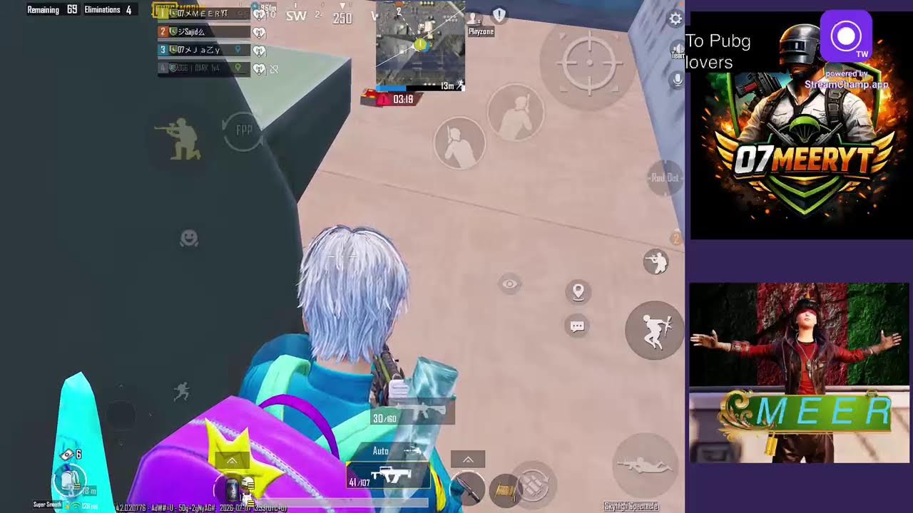 Aj  sniper k mazy dekho guys 🤭07MeerYT Live Stream | Full Rush PUBG Gameplay 💥”