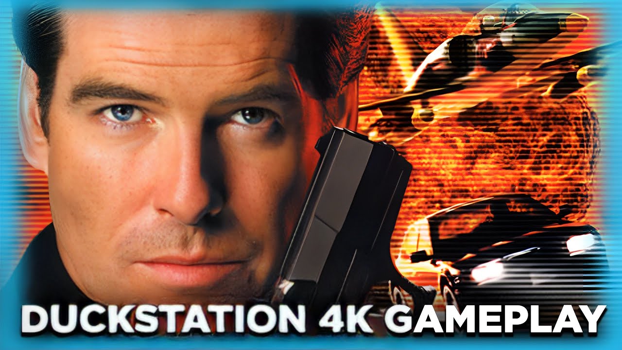 007 Tomorrow Never Dies 4K Gameplay Duckstation PS1 Emulator