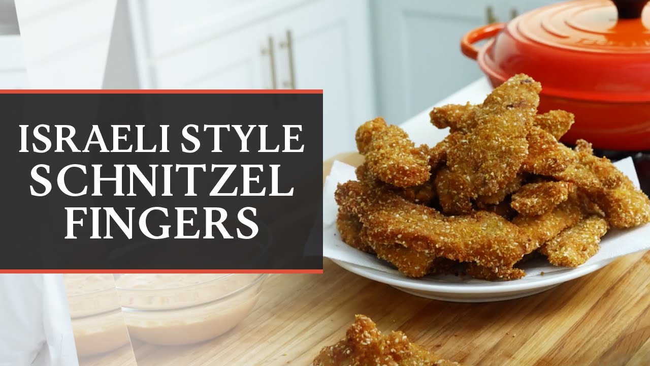 Israeli-Style Schnitzel Fingers