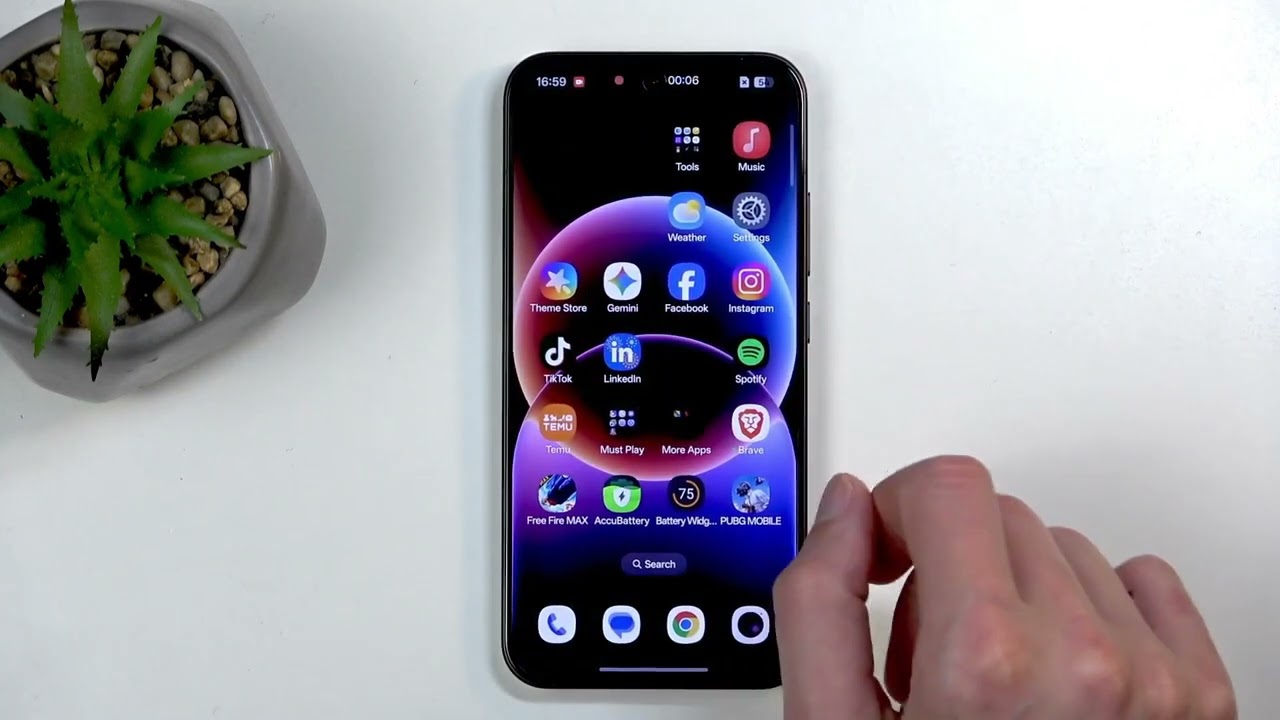 OPPO Reno15 Pro – كيفية تسجيل الشاشة