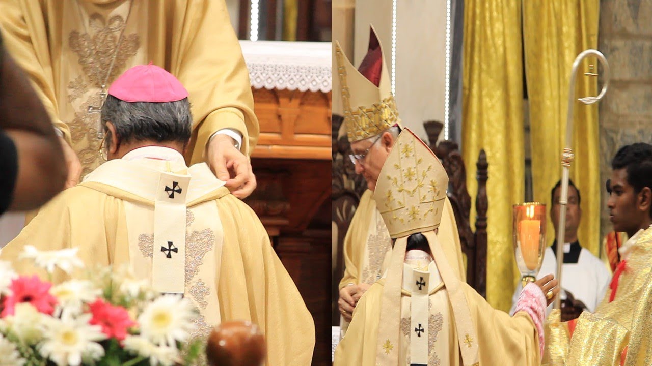 The Pallium Mass of Most Rev.  Dr.  Peter Machado at St. Francis Xavier's Cathedral, Bangalore...