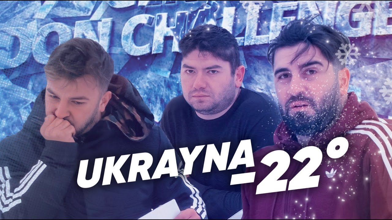 UKRAYNA'DA DONMUŞ G&Ouml;LE GİRMEK! BİLEMEZSEN DONARSIN! (-22 DERECE)
