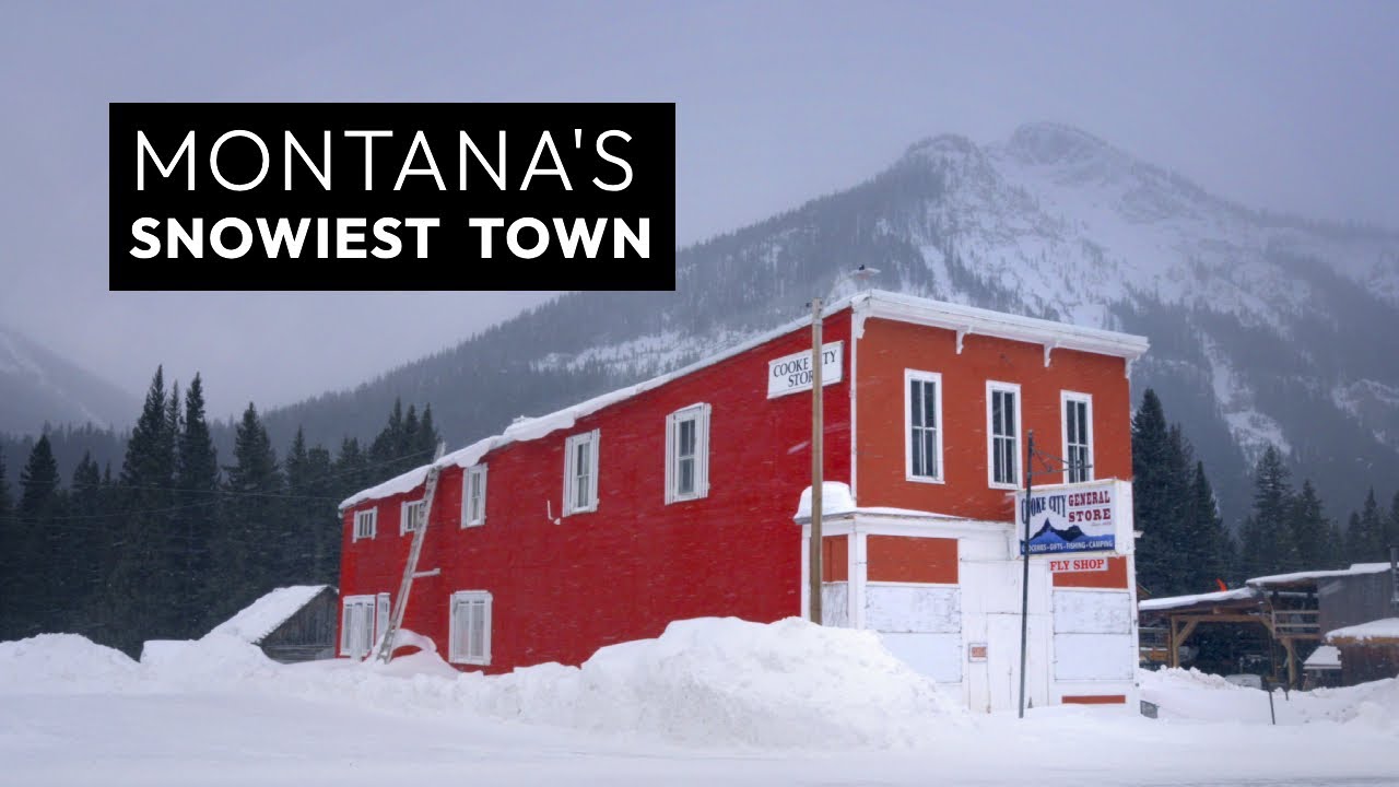 Winter in Montana's Snowiest Town
