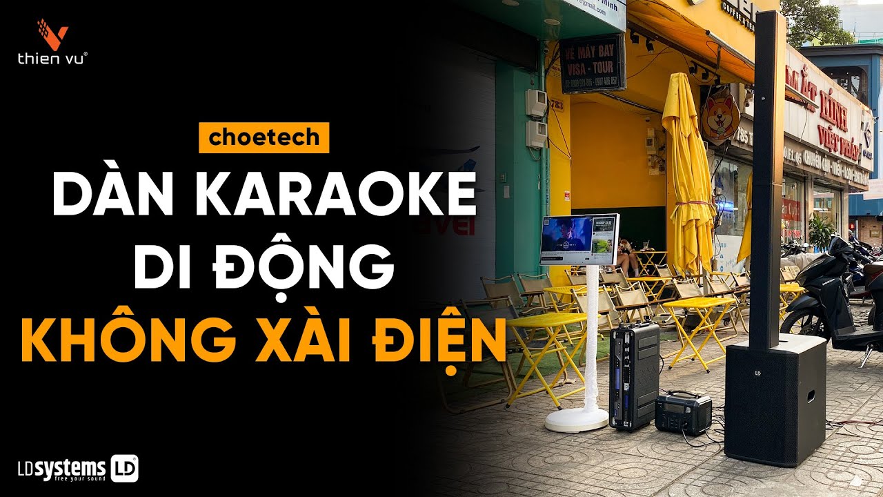 Test Ngoài Trời KHÔNG DÙNG ĐIỆN: Lên Rừng Xuống Biển Với Bộ Dàn Karaoke Di Động MAUI 28G3